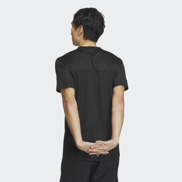 Camiseta De Treino Adidas Black Designed 4 Training Heat.rdy Hiit