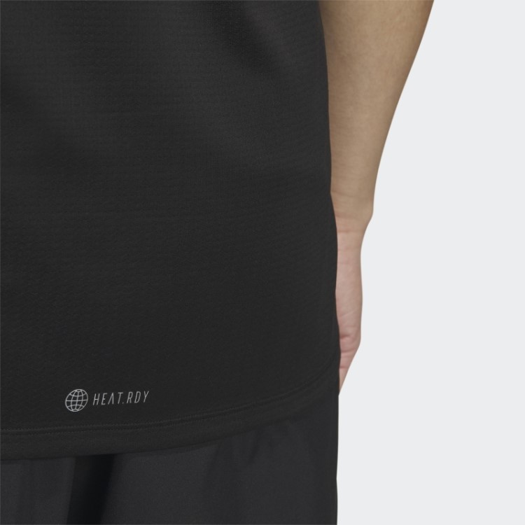 Camiseta De Treino Adidas Black Designed 4 Training Heat.rdy Hiit