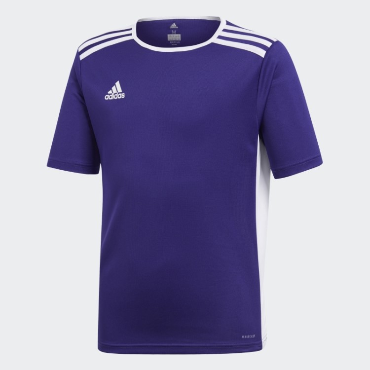 Camisa De Entrada Adidas Roxa