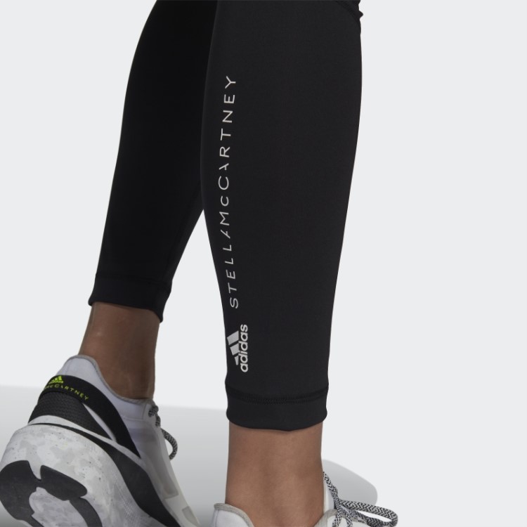 Leggings De Treino Truepurpose Adidas By Stella Mccartney Preto Quente