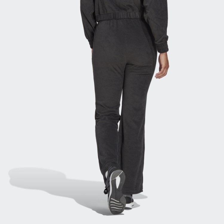 Calça Preta Adidas Hyperglam Rib Veludo