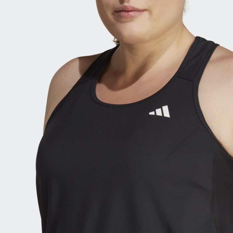 Regata Preta Própria Da Corrida (tamanho Grande) Adidas