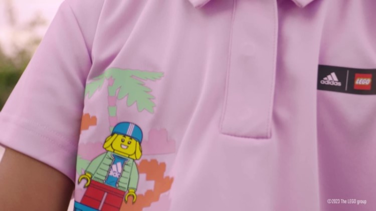 Adidas X Lego Play Vestido Polo Lilás Quente