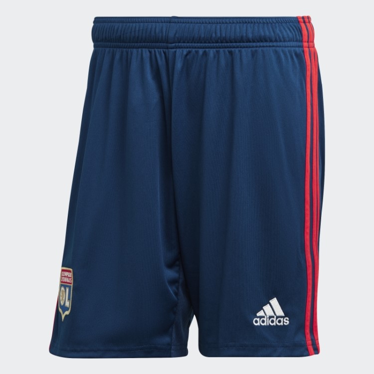 Calção Azul Misterioso Adidas Olympique Lyonnais 22/23 Away