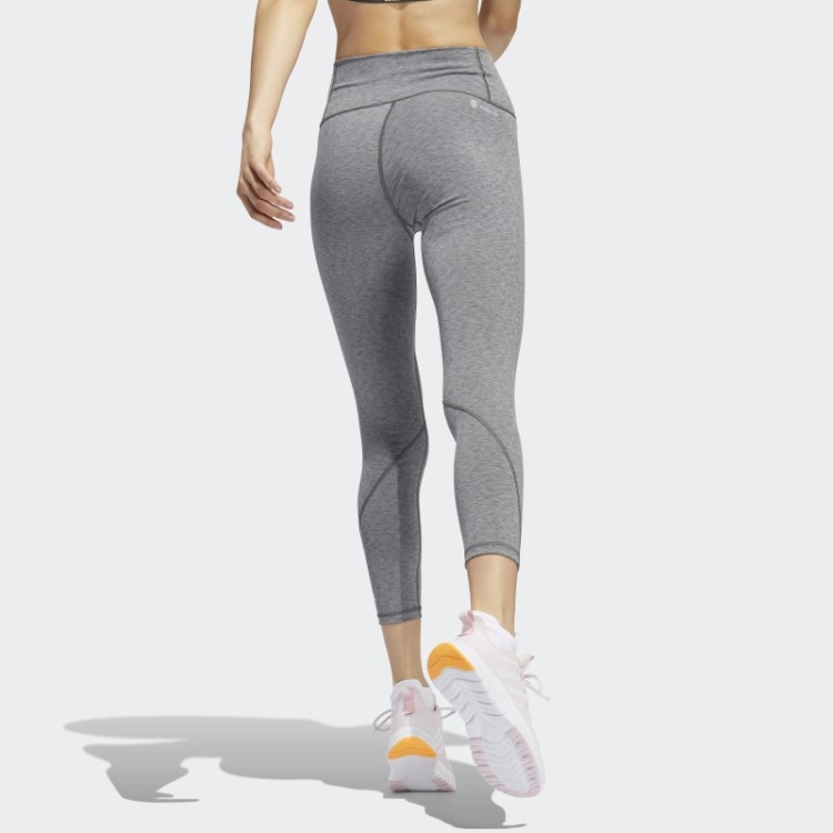 Legging Adidas Optime Training 7/8 Urze Cinza Escuro