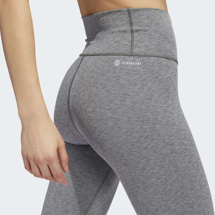 Legging Adidas Optime Training 7/8 Urze Cinza Escuro