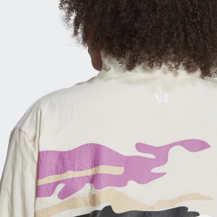 Top Adidas Ecru Tint Thebe Magugu (tamanho Grande)