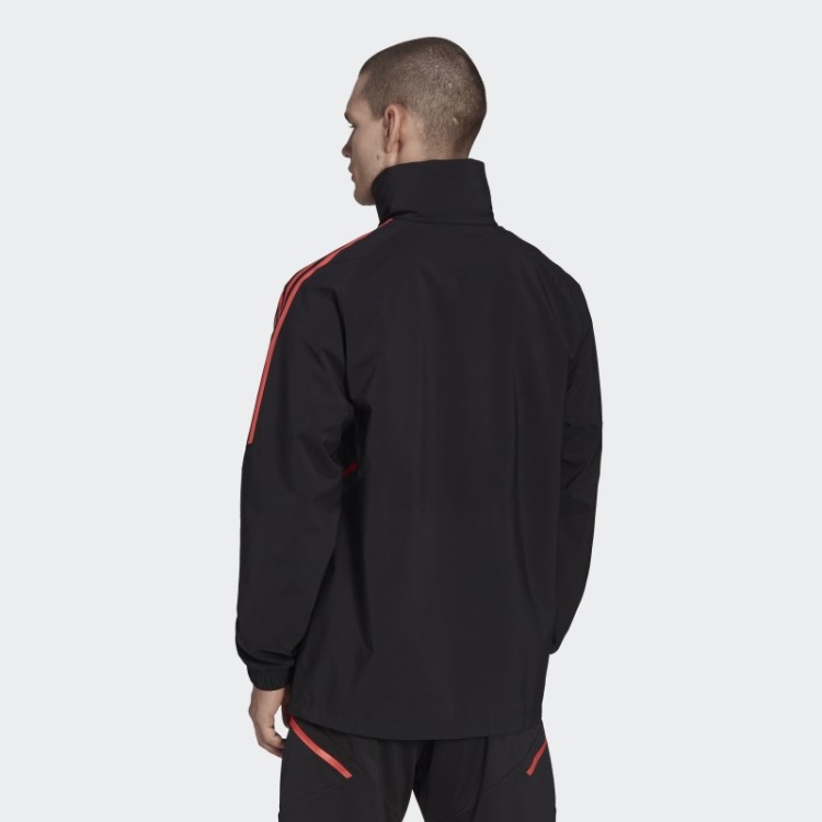 Jaqueta De Chuva Preta Arsenal Condivo 22 Adidas