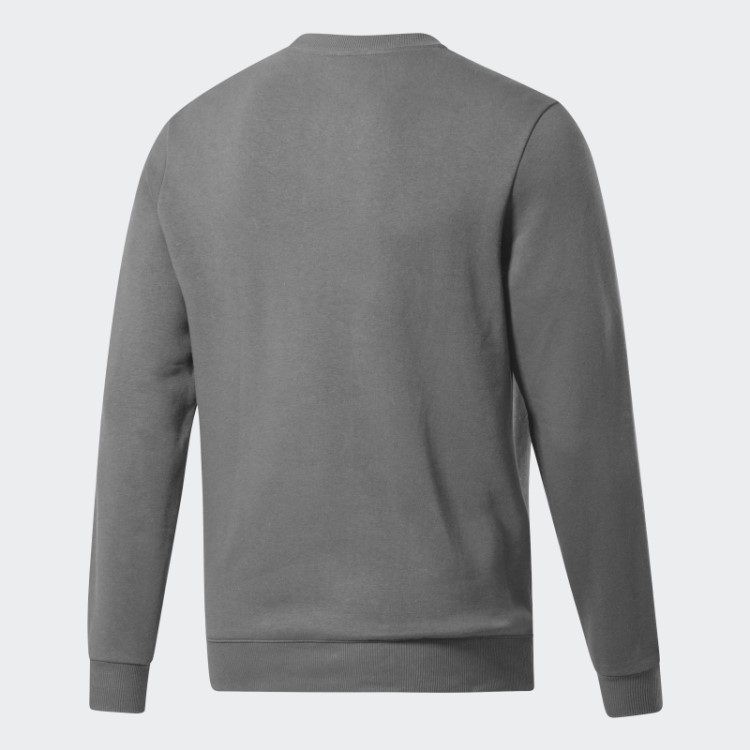 Moletom De Lã Cinza Oilers Adidas