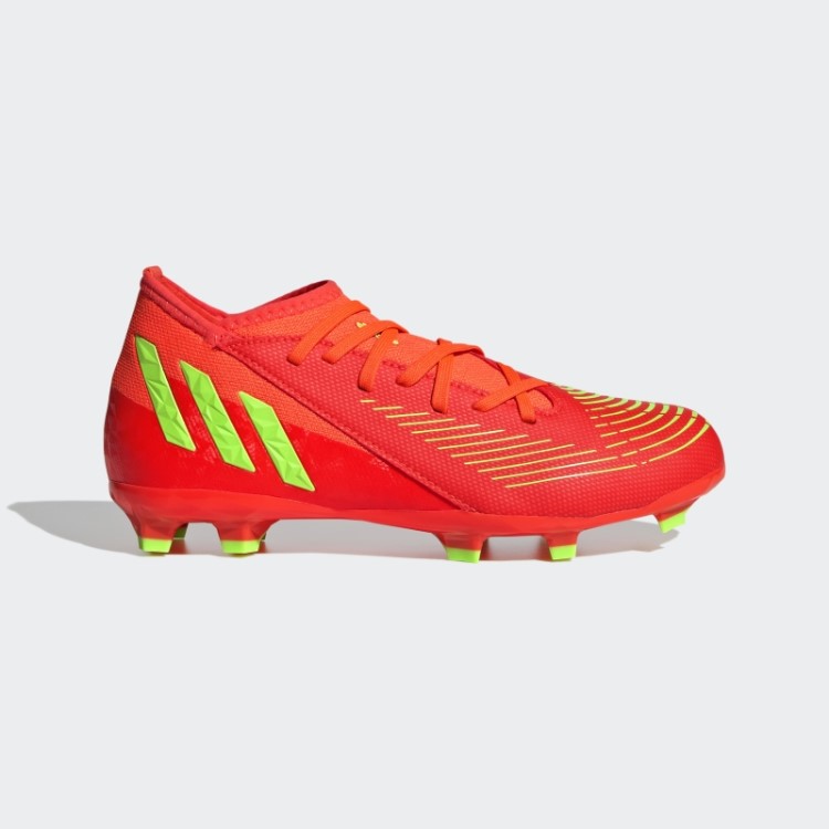 Vermelho Adidas Predador Edge.3 Chuteiras Firmes