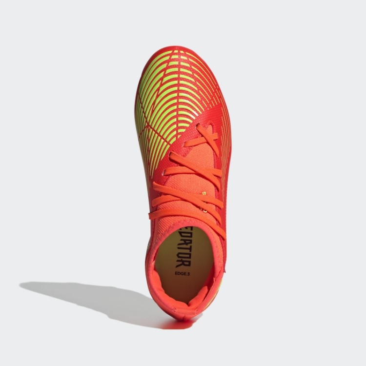 Vermelho Adidas Predador Edge.3 Chuteiras Firmes