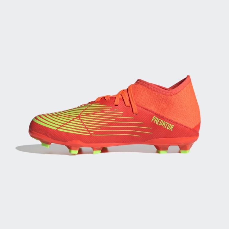 Vermelho Adidas Predador Edge.3 Chuteiras Firmes