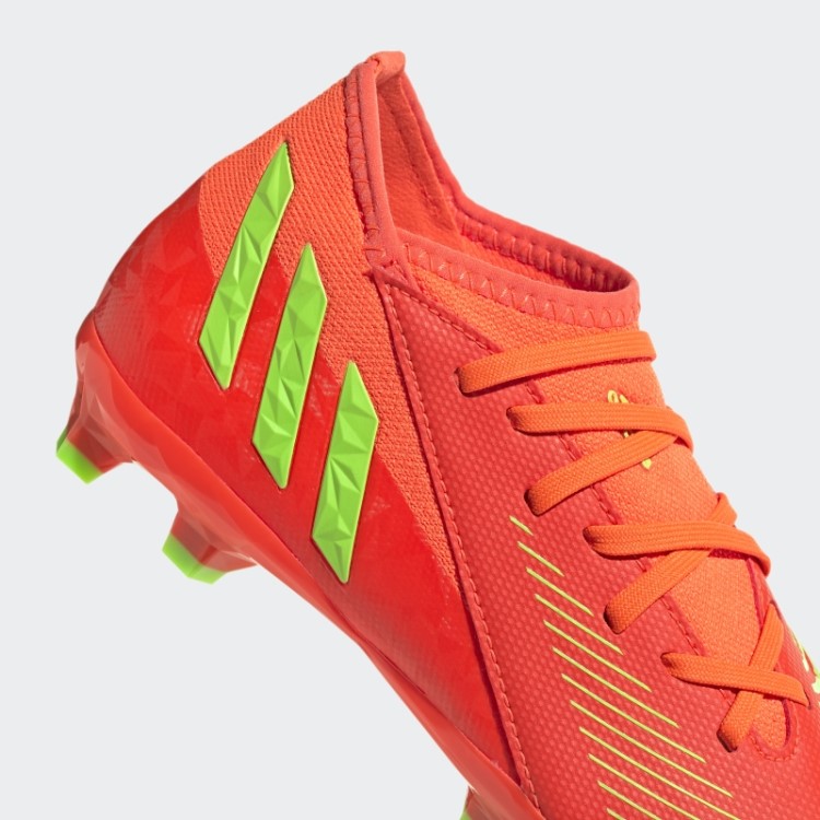 Vermelho Adidas Predador Edge.3 Chuteiras Firmes
