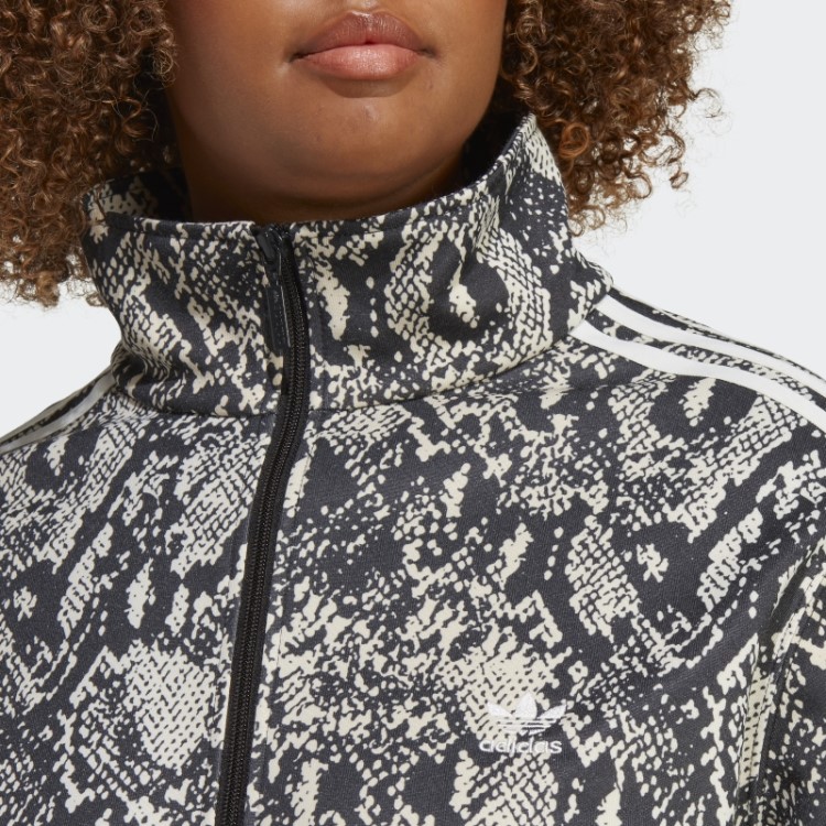 Jaqueta Allover Com Estampa Python (tamanho Grande) Preta Adidas