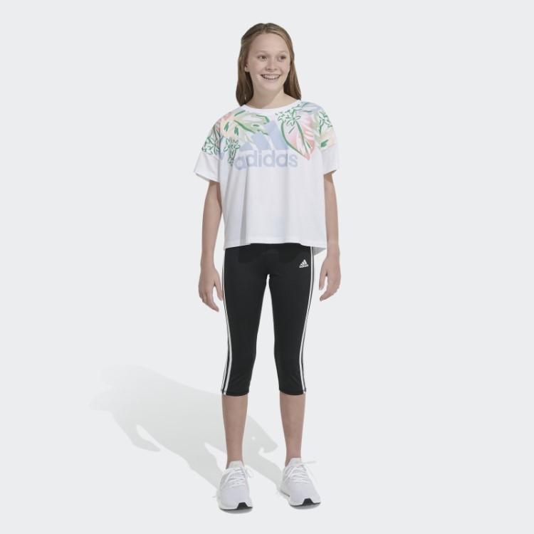 Camiseta Solta Caixa Branca Adidas