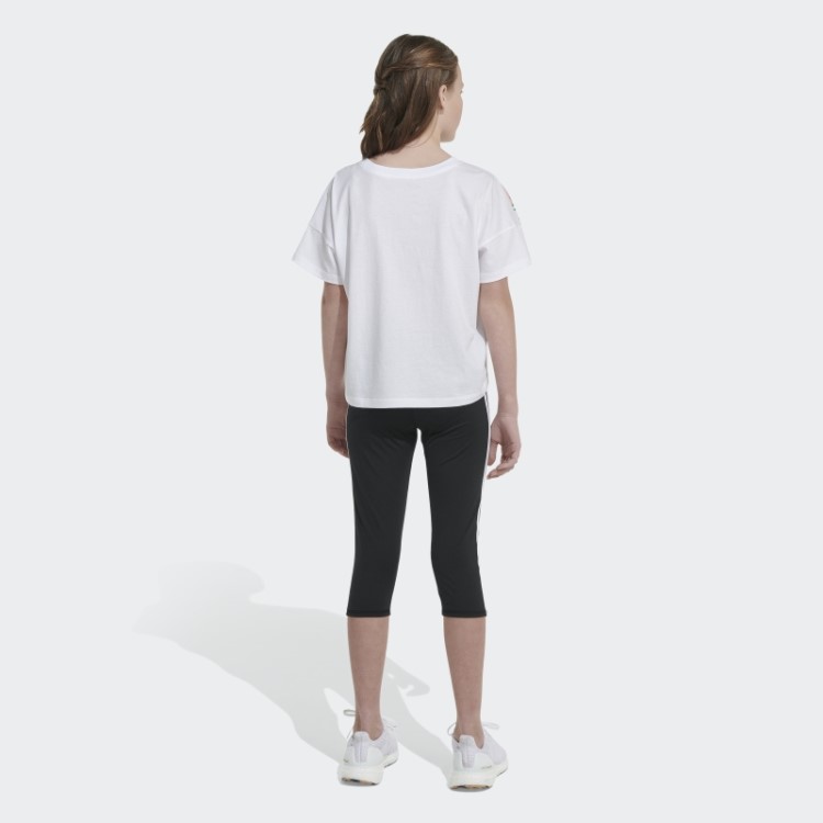 Camiseta Solta Caixa Branca Adidas