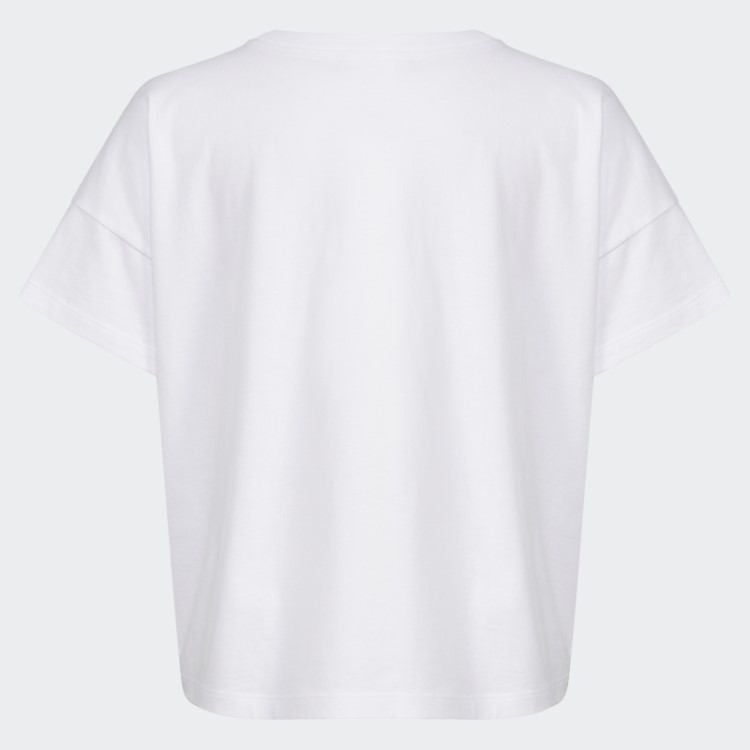 Camiseta Solta Caixa Branca Adidas