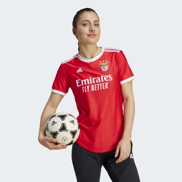 Benfica Red Benfica 22/23 Camisa Casa Adidas