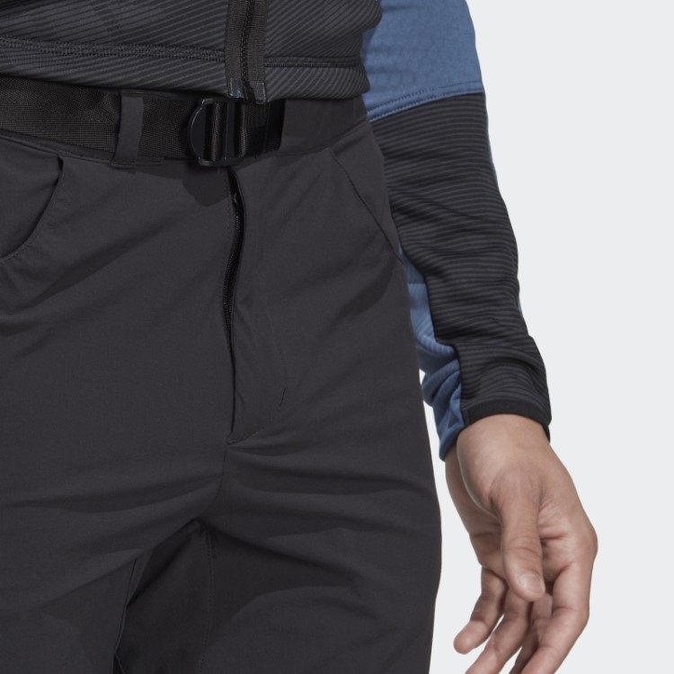 Calça De Treino Preta Terrex Utilitas Caminhadas Com Zíper Adidas