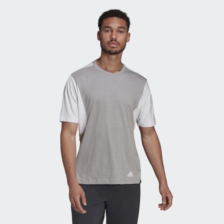 Mgh Camiseta Cinza Sólida Adidas Well Being