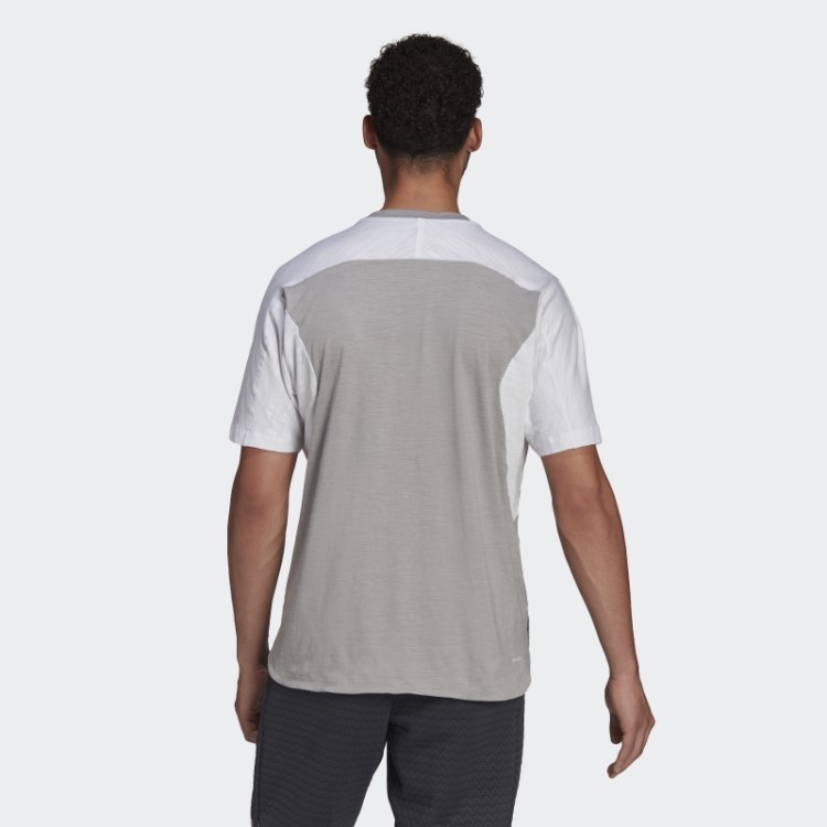 Mgh Camiseta Cinza Sólida Adidas Well Being