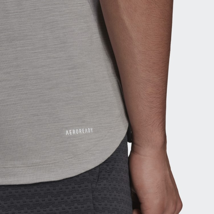Mgh Camiseta Cinza Sólida Adidas Well Being