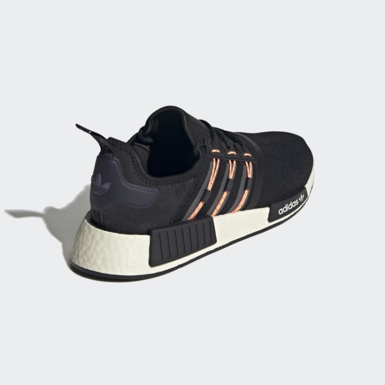 Tênis Adidas Nmd-r1 Bege Laranja