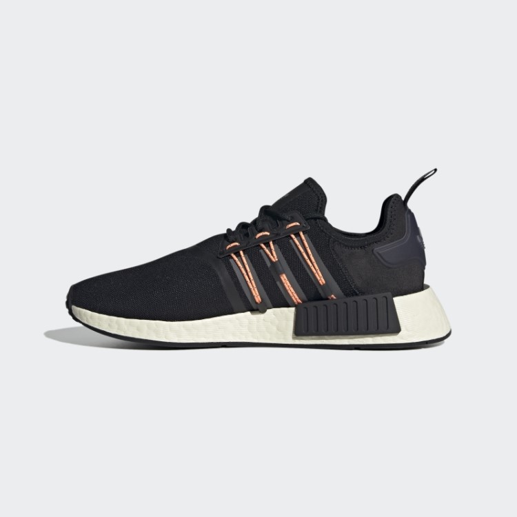 Tênis Adidas Nmd-r1 Bege Laranja