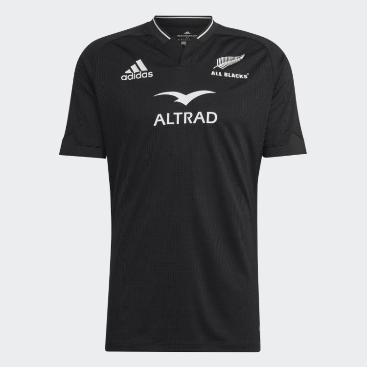 Camisa Preta Adidas All Black Rugby Home
