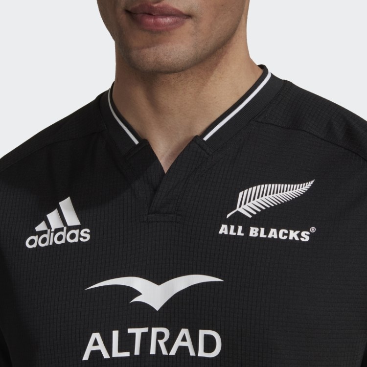 Camisa Preta Adidas All Black Rugby Home
