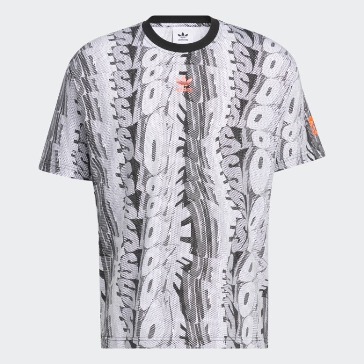 T-shirt Multicolorida Love Unites Com Estampa Doodle (gênero Neutro) Adidas