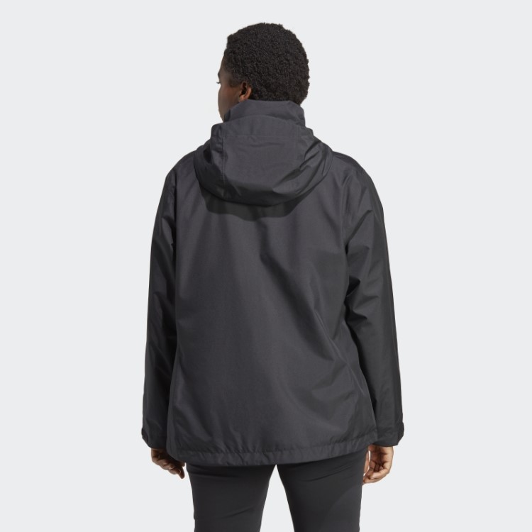 Terrex Multi Rain.rdy Jaqueta De Chuva De 2 Camadas (tamanho Grande) Preto Adidas