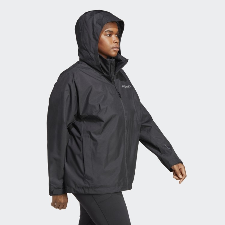 Terrex Multi Rain.rdy Jaqueta De Chuva De 2 Camadas (tamanho Grande) Preto Adidas