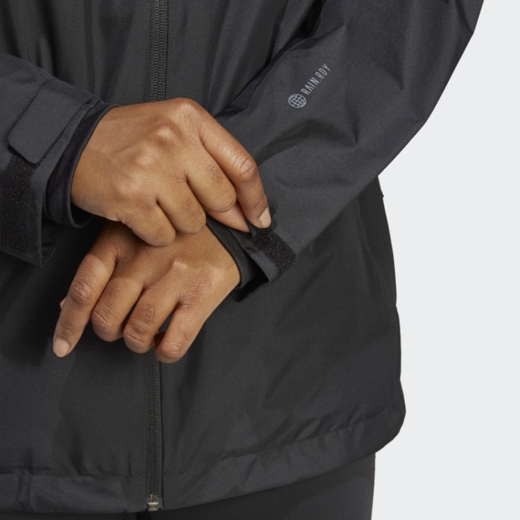 Terrex Multi Rain.rdy Jaqueta De Chuva De 2 Camadas (tamanho Grande) Preto Adidas