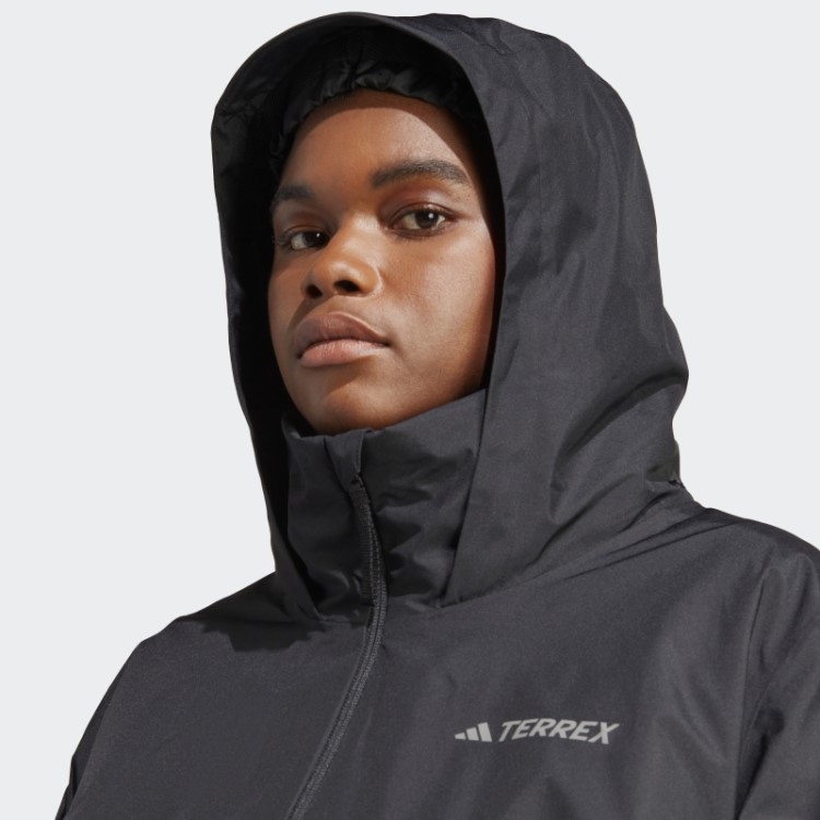 Terrex Multi Rain.rdy Jaqueta De Chuva De 2 Camadas (tamanho Grande) Preto Adidas