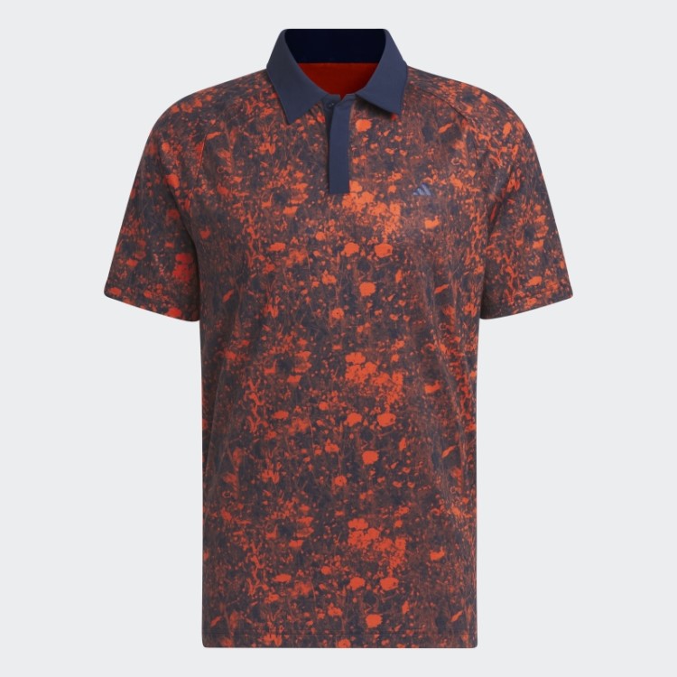 Camisa Polo De Golfe Com Estampa De Tour Adidas Ultimate365 Azul Marinho