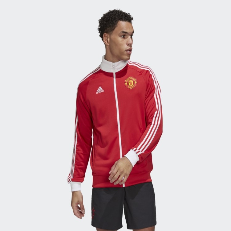 Adidas Real Red Manchester United Com As Três Listras