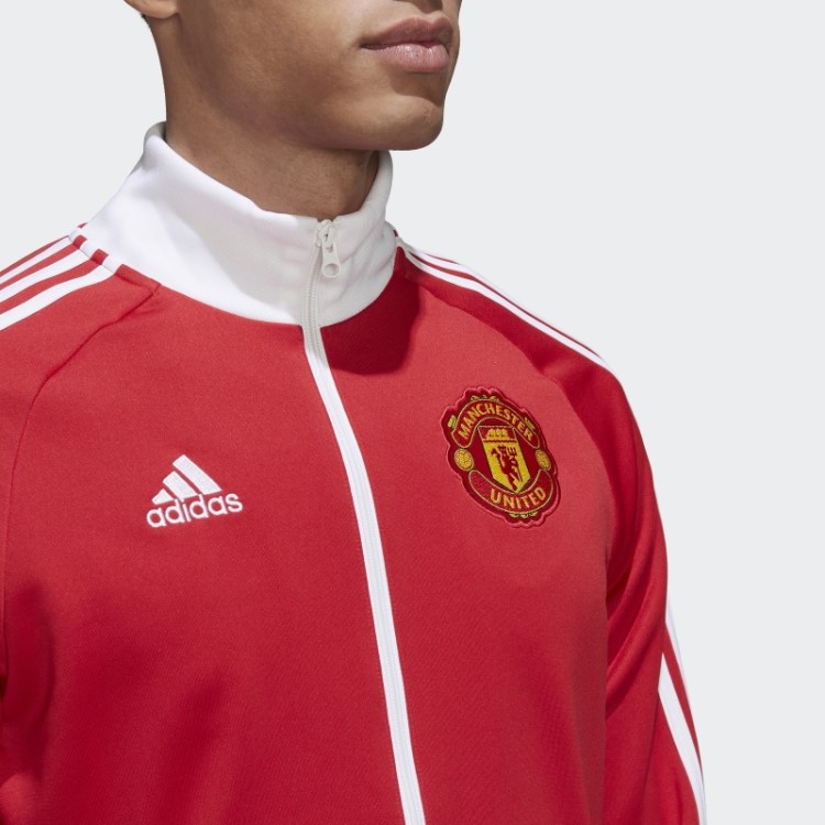 Adidas Real Red Manchester United Com As Três Listras