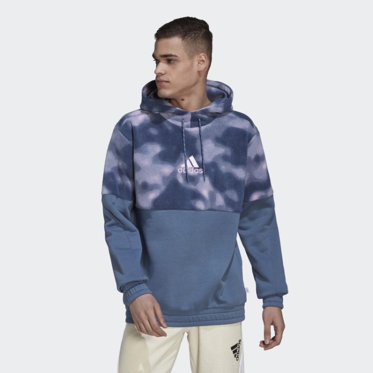 Adidas Moletom De Lã Polar De Aço Natureza