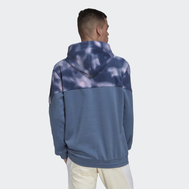 Adidas Moletom De Lã Polar De Aço Natureza