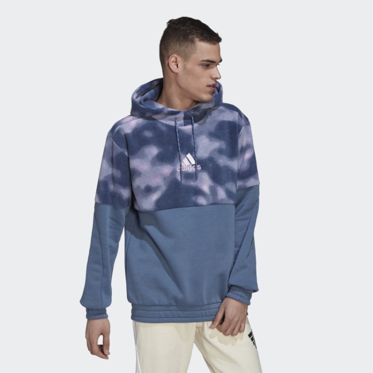 Adidas Moletom De Lã Polar De Aço Natureza