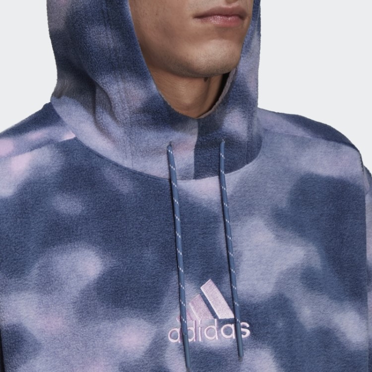 Adidas Moletom De Lã Polar De Aço Natureza