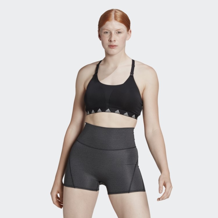 Sutiã De Amamentação Com Suporte De Luz Para O Dia A Dia Adidas Preto