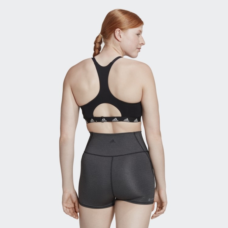 Sutiã De Amamentação Com Suporte De Luz Para O Dia A Dia Adidas Preto