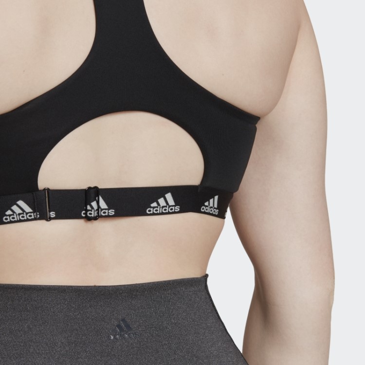 Sutiã De Amamentação Com Suporte De Luz Para O Dia A Dia Adidas Preto