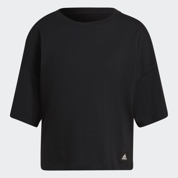 Adidas Sportswear Future Icons Camiseta Com As Três Listras Preta Quente