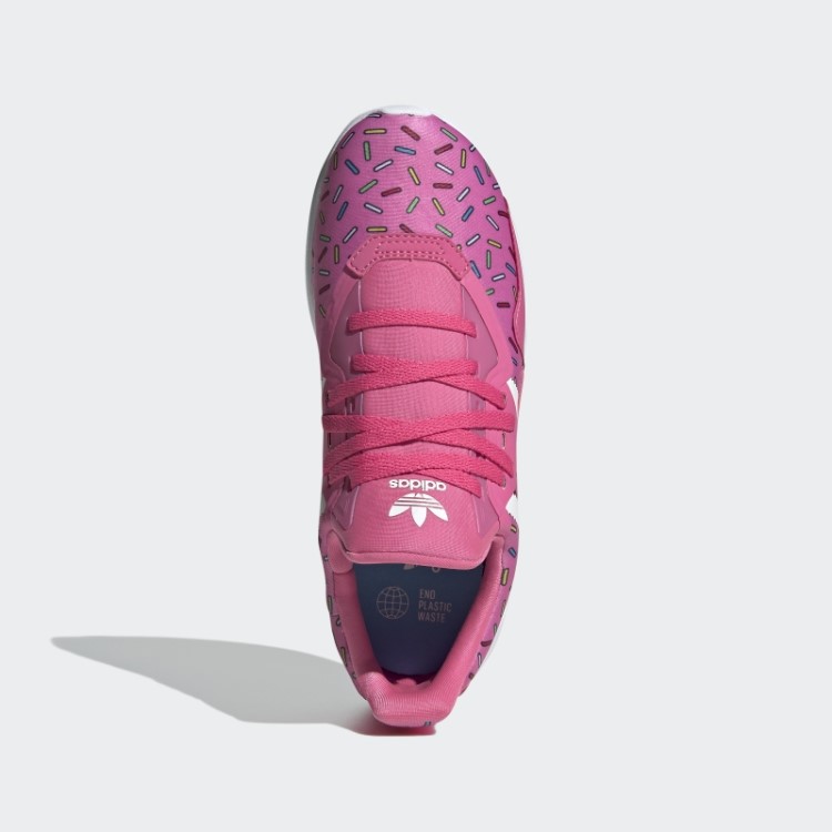 Sapatos Flexíveis Originais Rosa Adidas