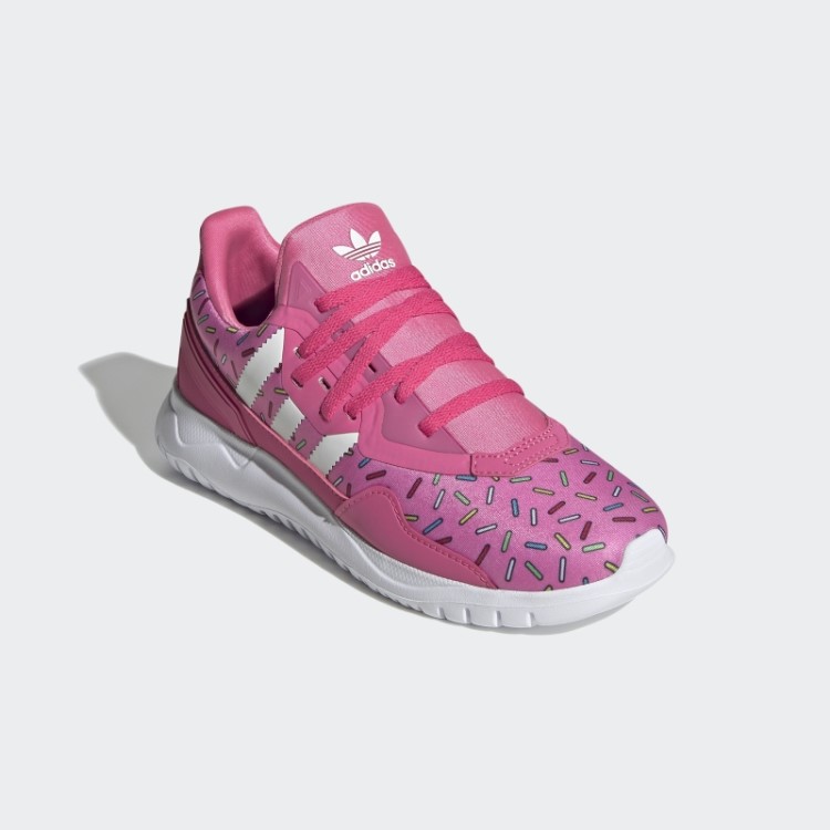 Sapatos Flexíveis Originais Rosa Adidas