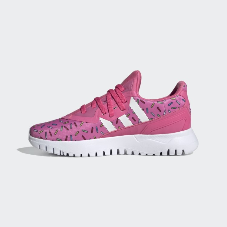 Sapatos Flexíveis Originais Rosa Adidas