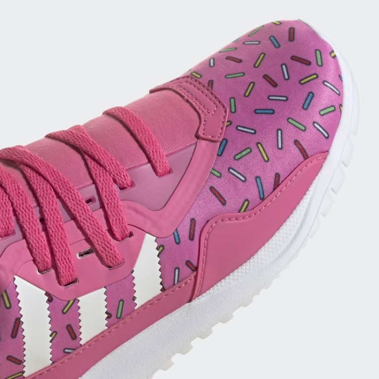 Sapatos Flexíveis Originais Rosa Adidas